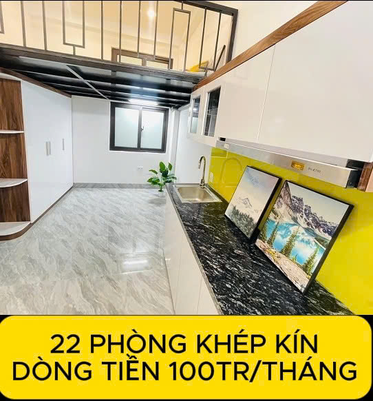 BÁN CCMN MỸ ĐÌNH 85M2 - 8 TẦNG - MT 8.8M – 22 PHÒNG - DT 100 TRIỆU/THÁNG
